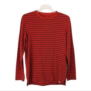 Men’s American Eagle Outfitters Long Sleeve Thermal, Striped, Size Medium